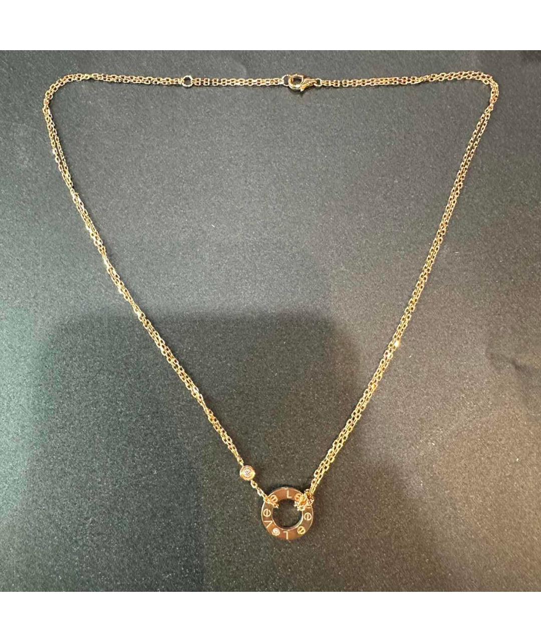 CARTIER Золотое колье из желтого золота, фото 3