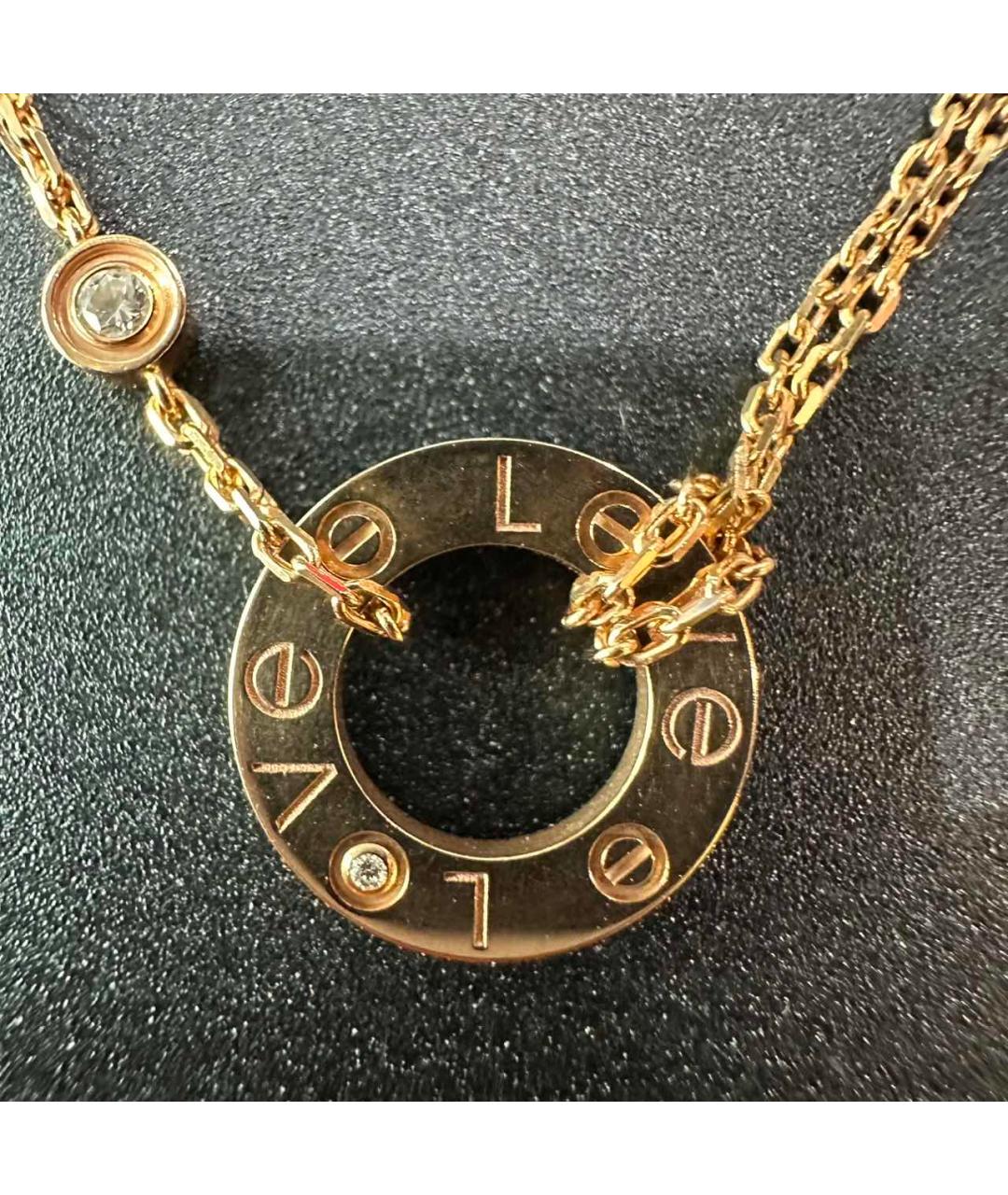 CARTIER Золотое колье из желтого золота, фото 4