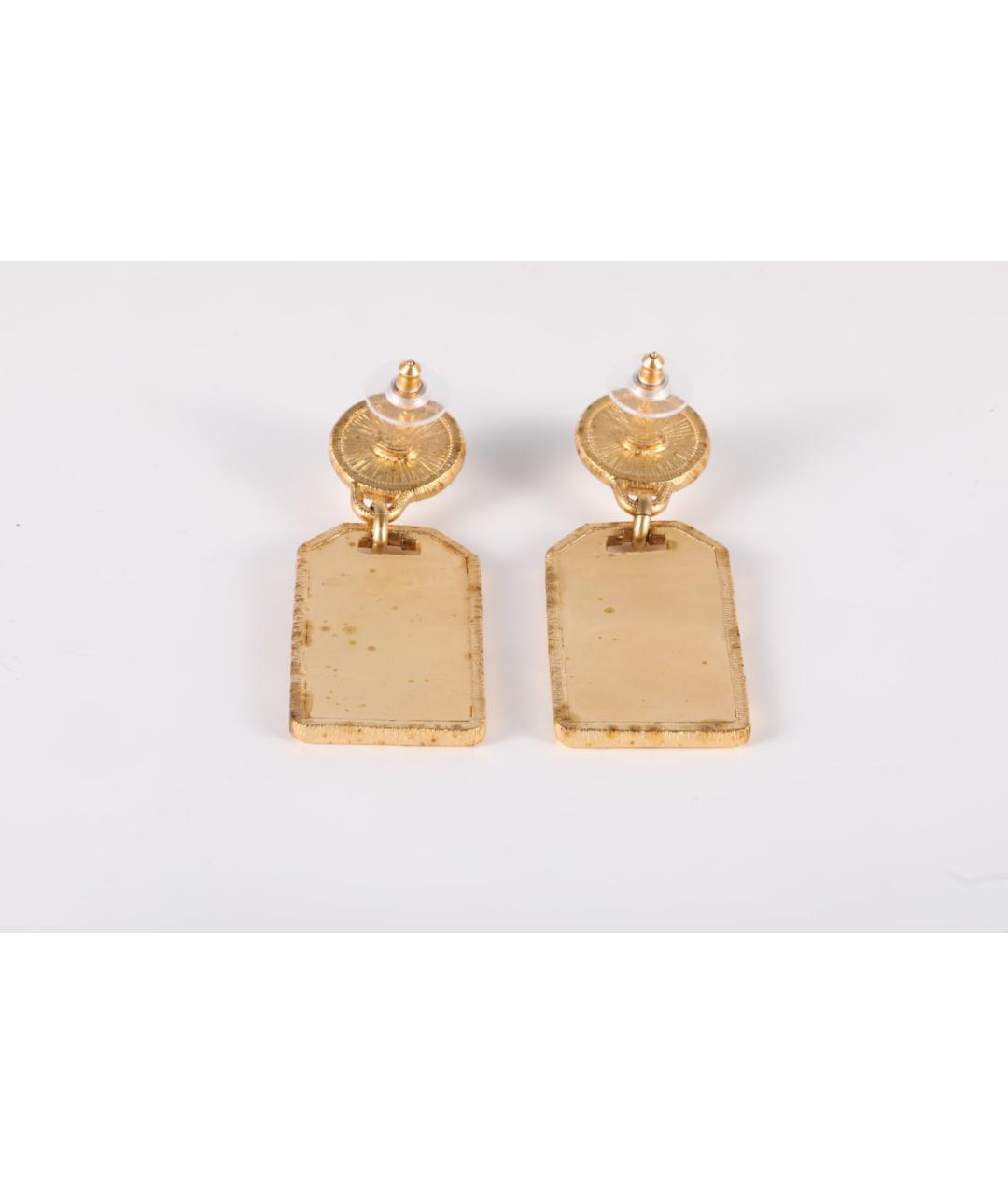 CHANEL Золотые серьги, фото 4
