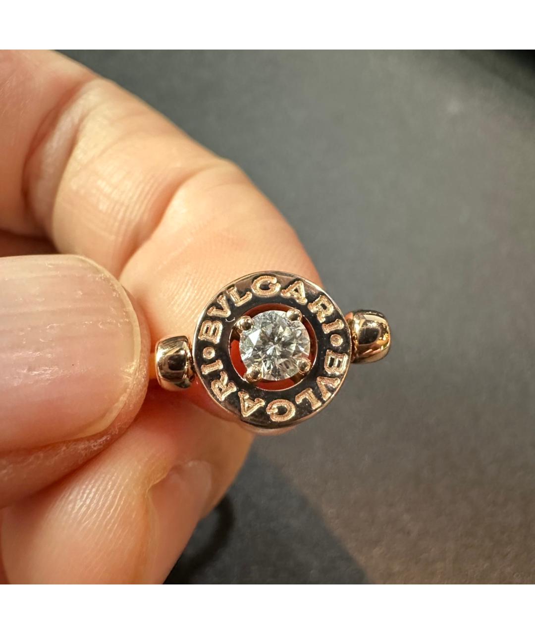 BVLGARI Кольцо из розового золота, фото 7