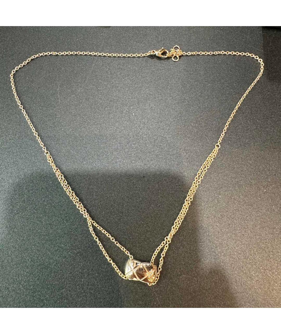CHANEL Золотое колье из белого золота, фото 7
