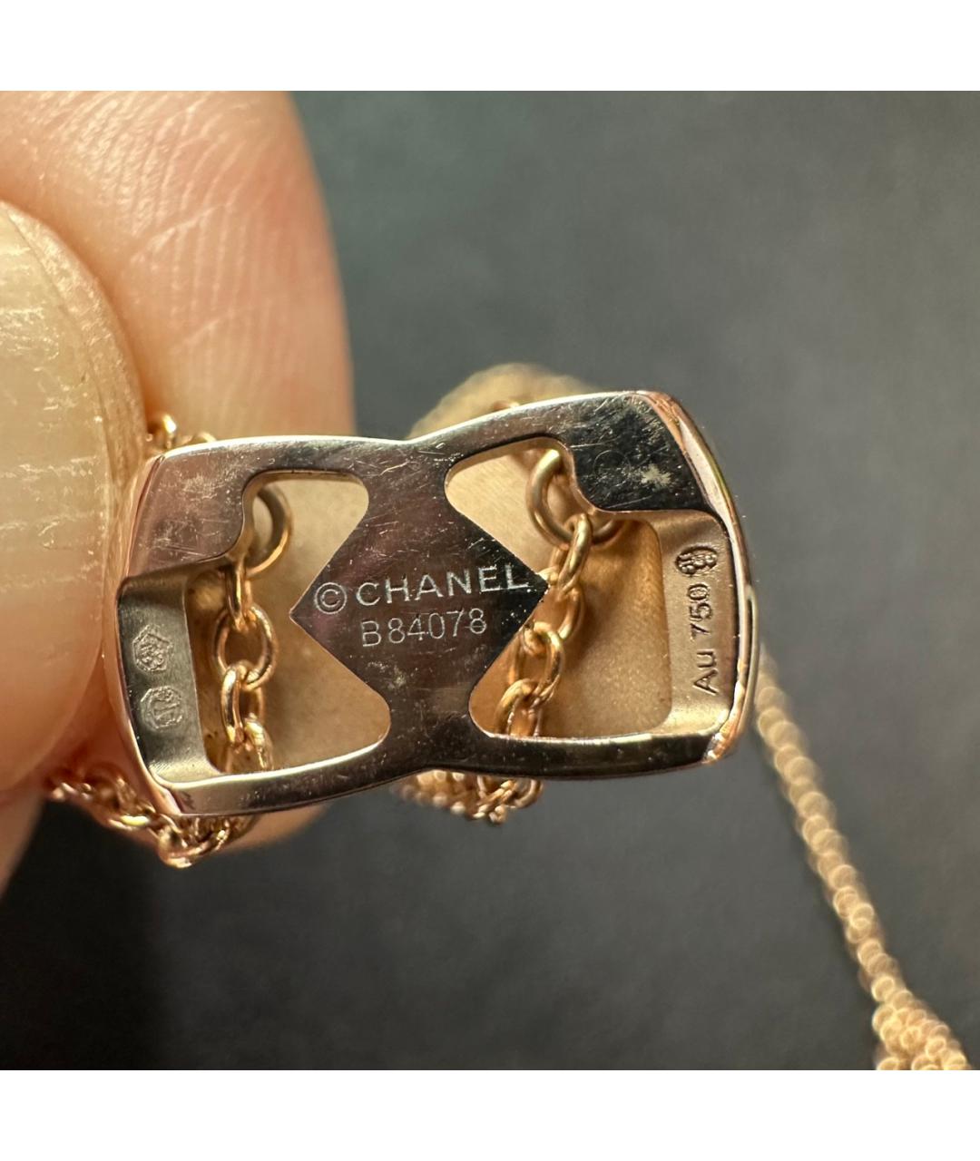 CHANEL Золотое колье из белого золота, фото 6