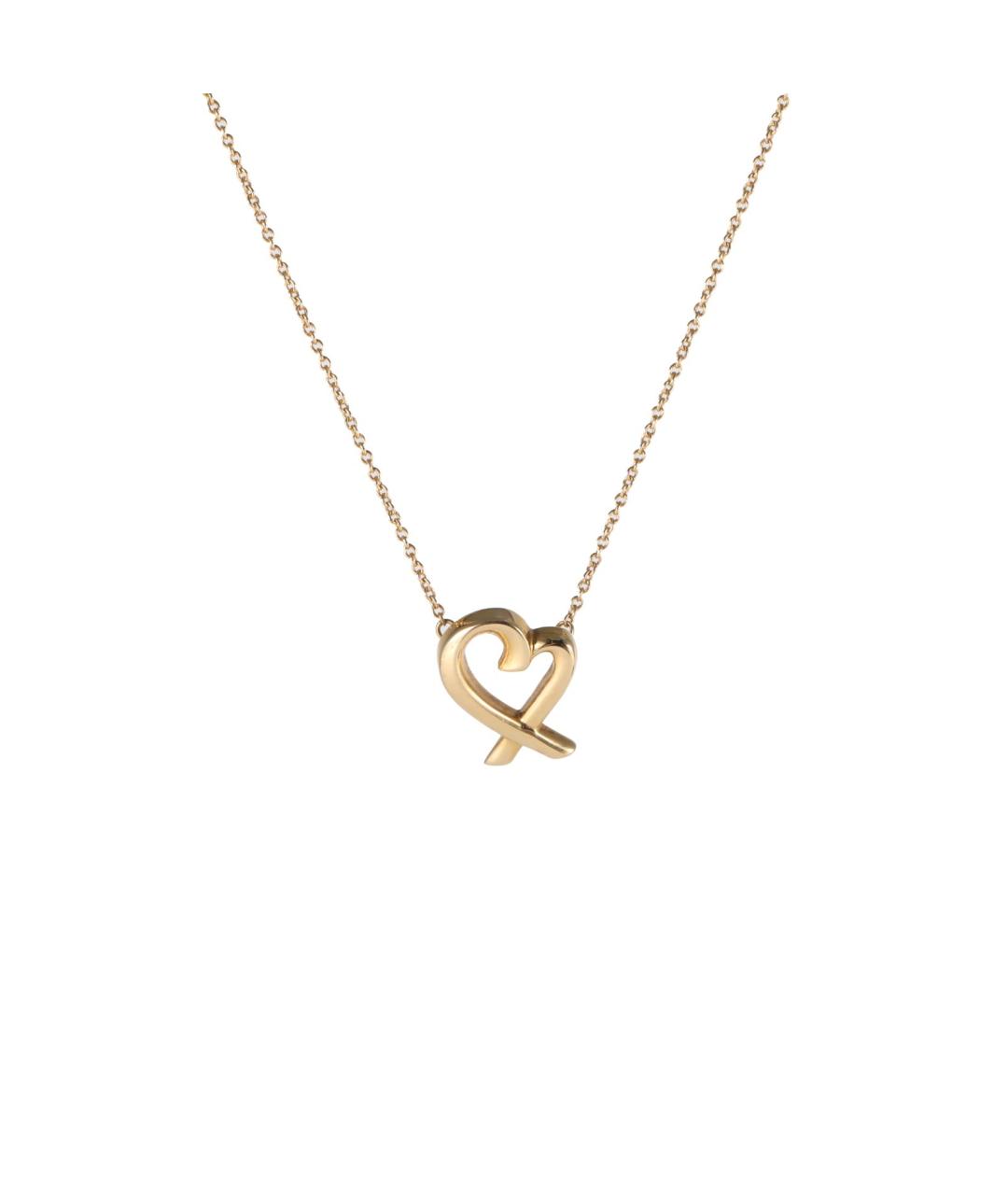 TIFFANY&CO Золотое колье из желтого золота, фото 1