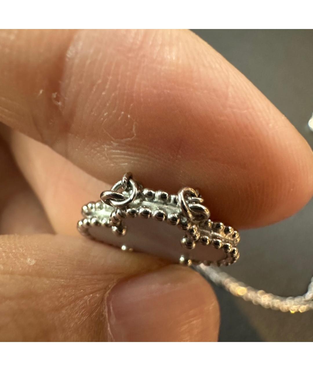 VAN CLEEF & ARPELS Серебряное колье из белого золота, фото 6