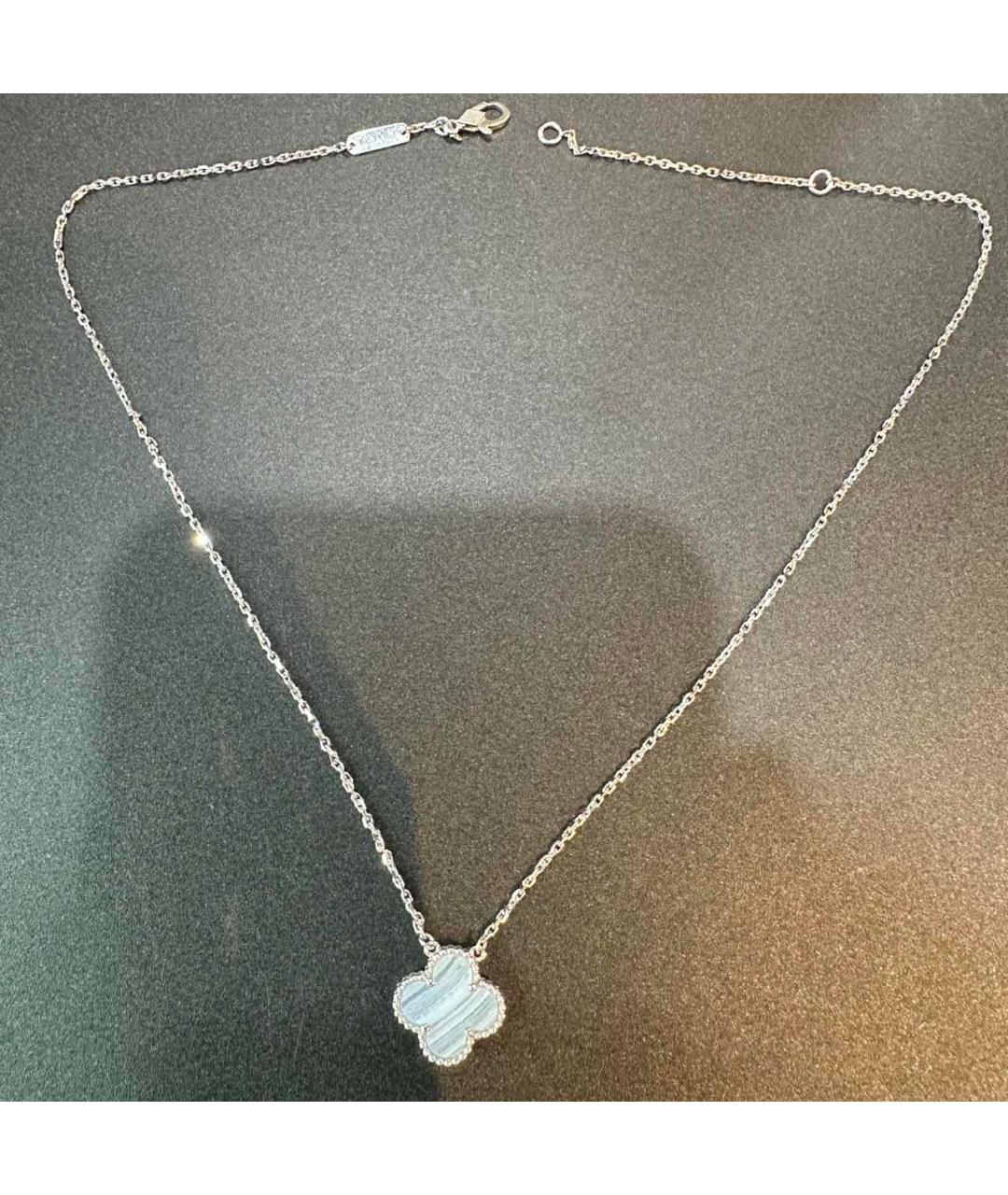 VAN CLEEF & ARPELS Серебряное колье из белого золота, фото 8