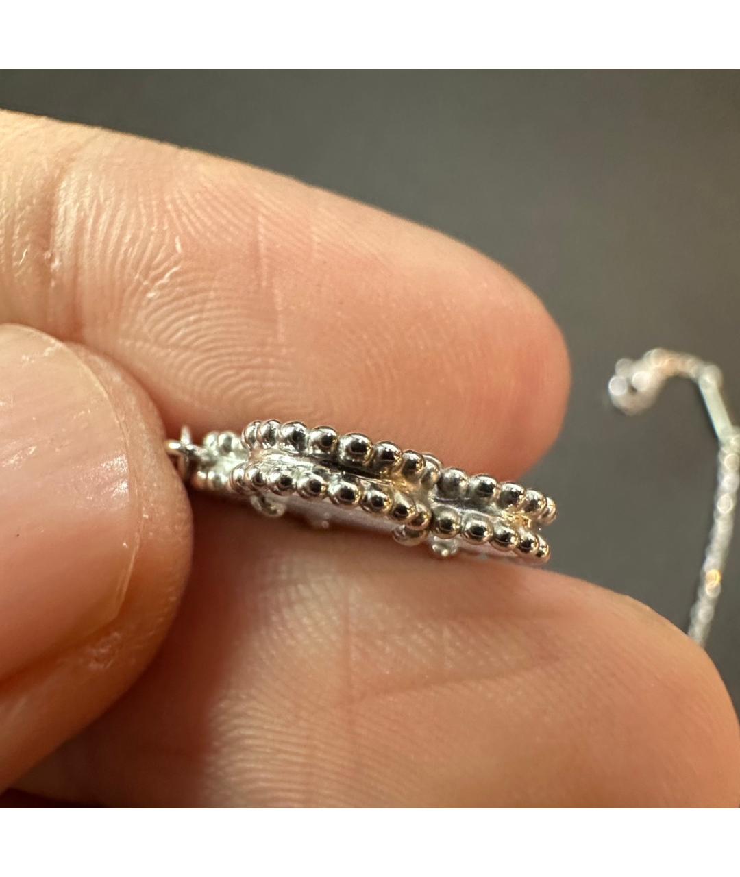 VAN CLEEF & ARPELS Серебряное колье из белого золота, фото 4
