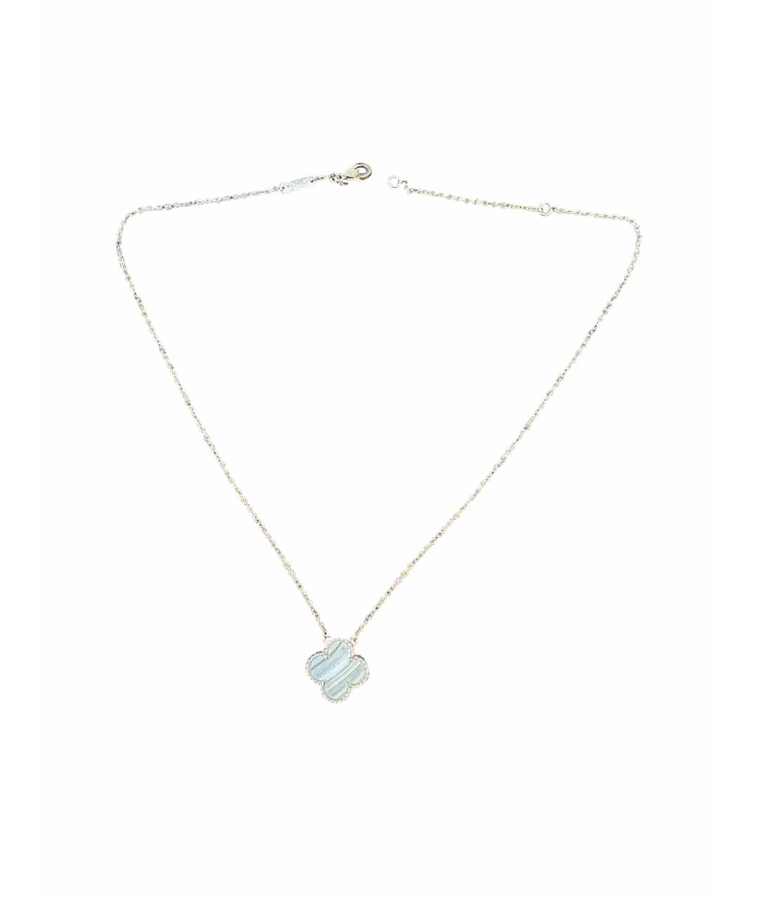 VAN CLEEF & ARPELS Серебряное колье из белого золота, фото 1