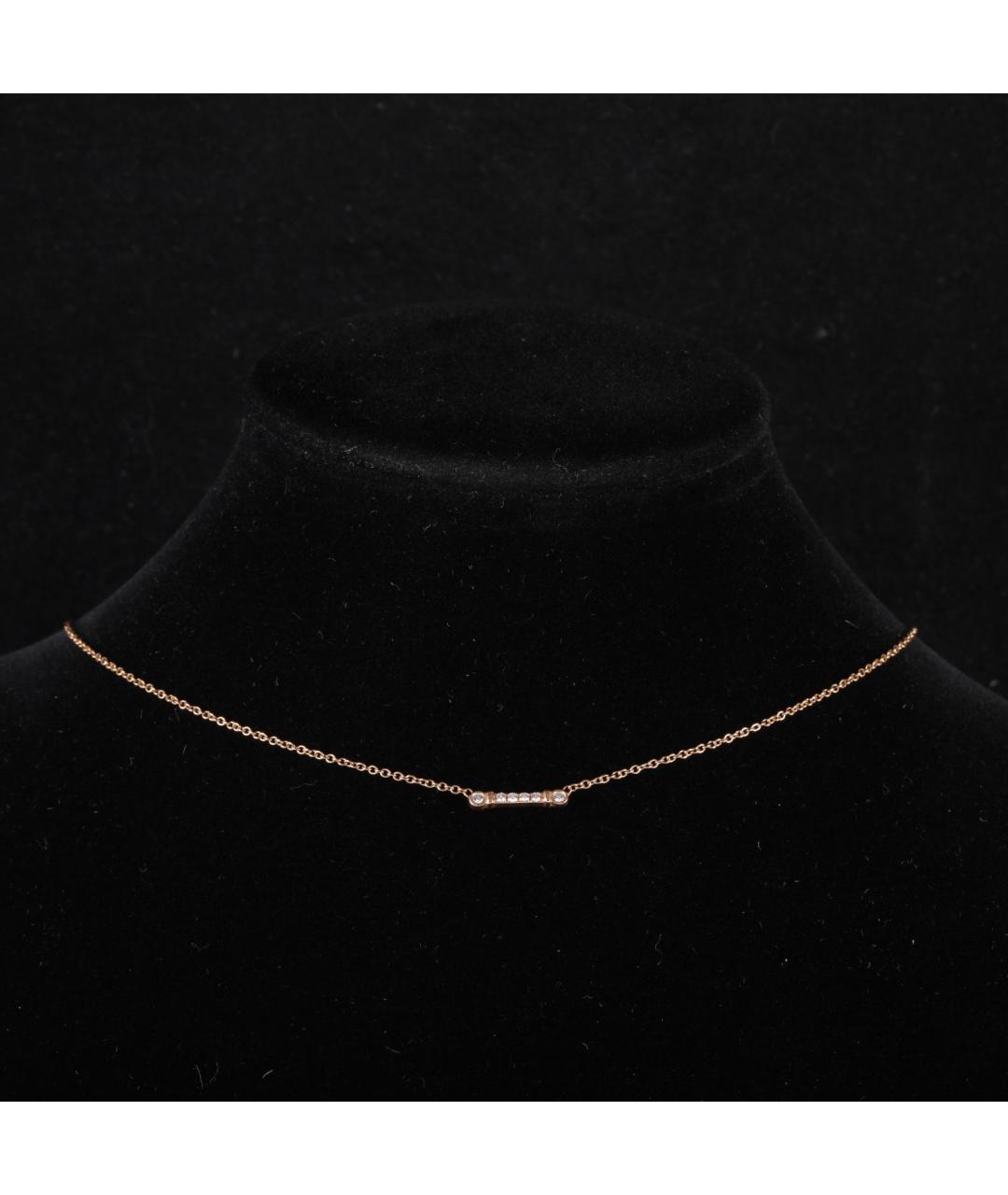 TIFFANY&CO Розовое колье из розового золота, фото 7