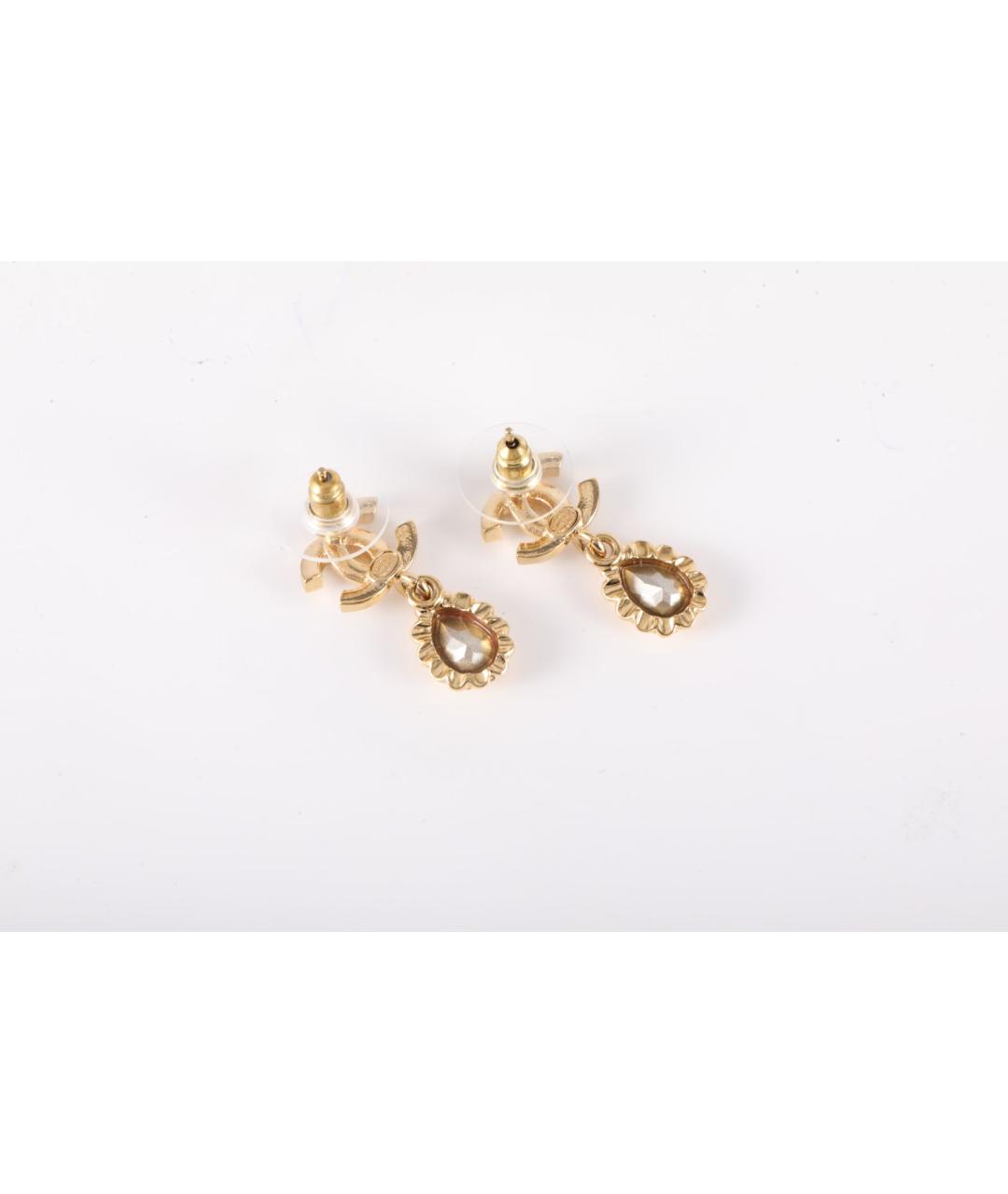 CHANEL Золотые серьги, фото 5