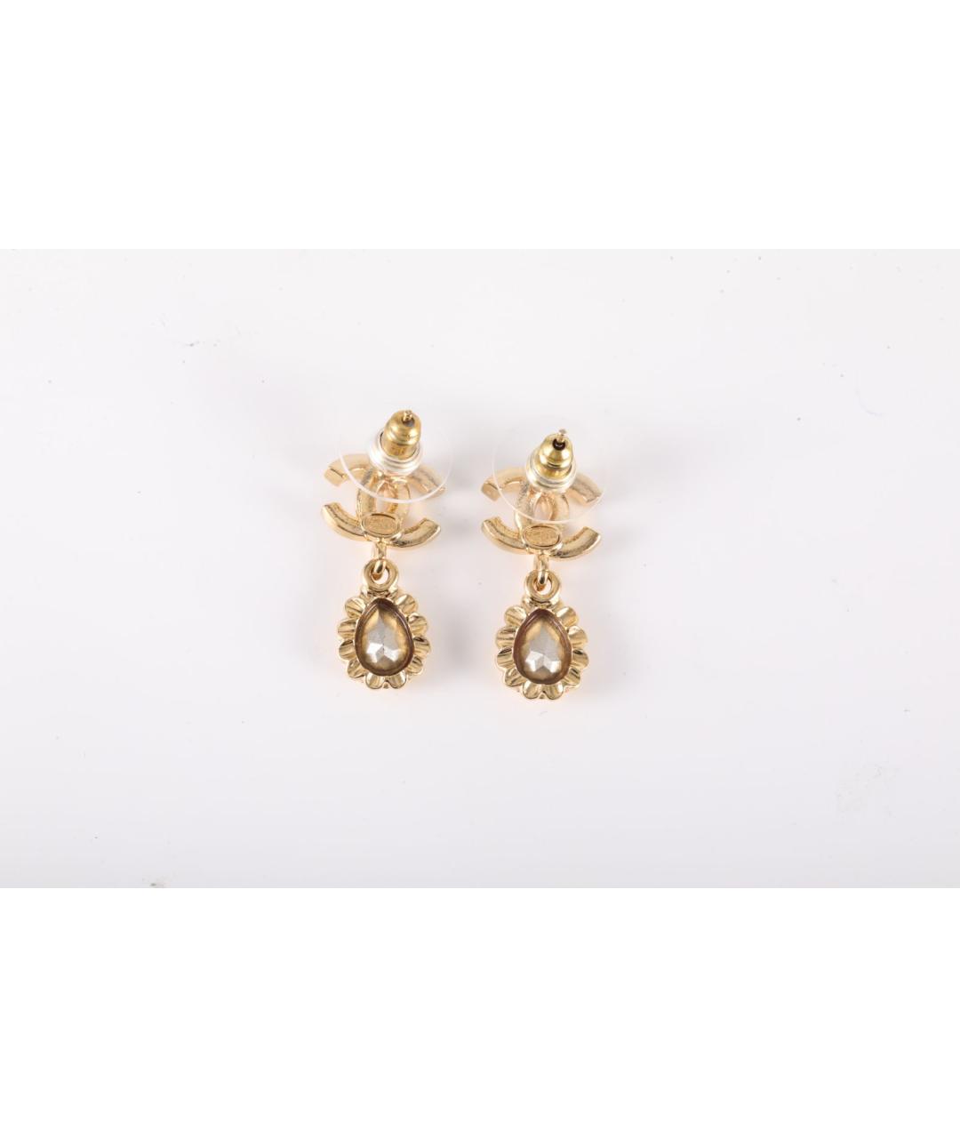 CHANEL Золотые серьги, фото 4