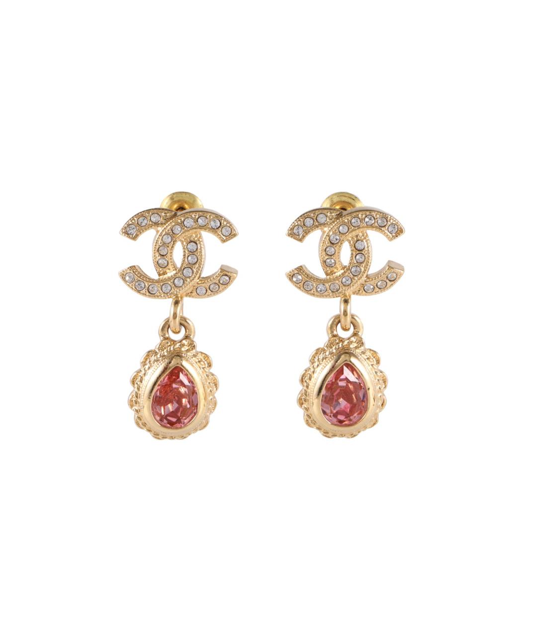 CHANEL Золотые серьги, фото 1