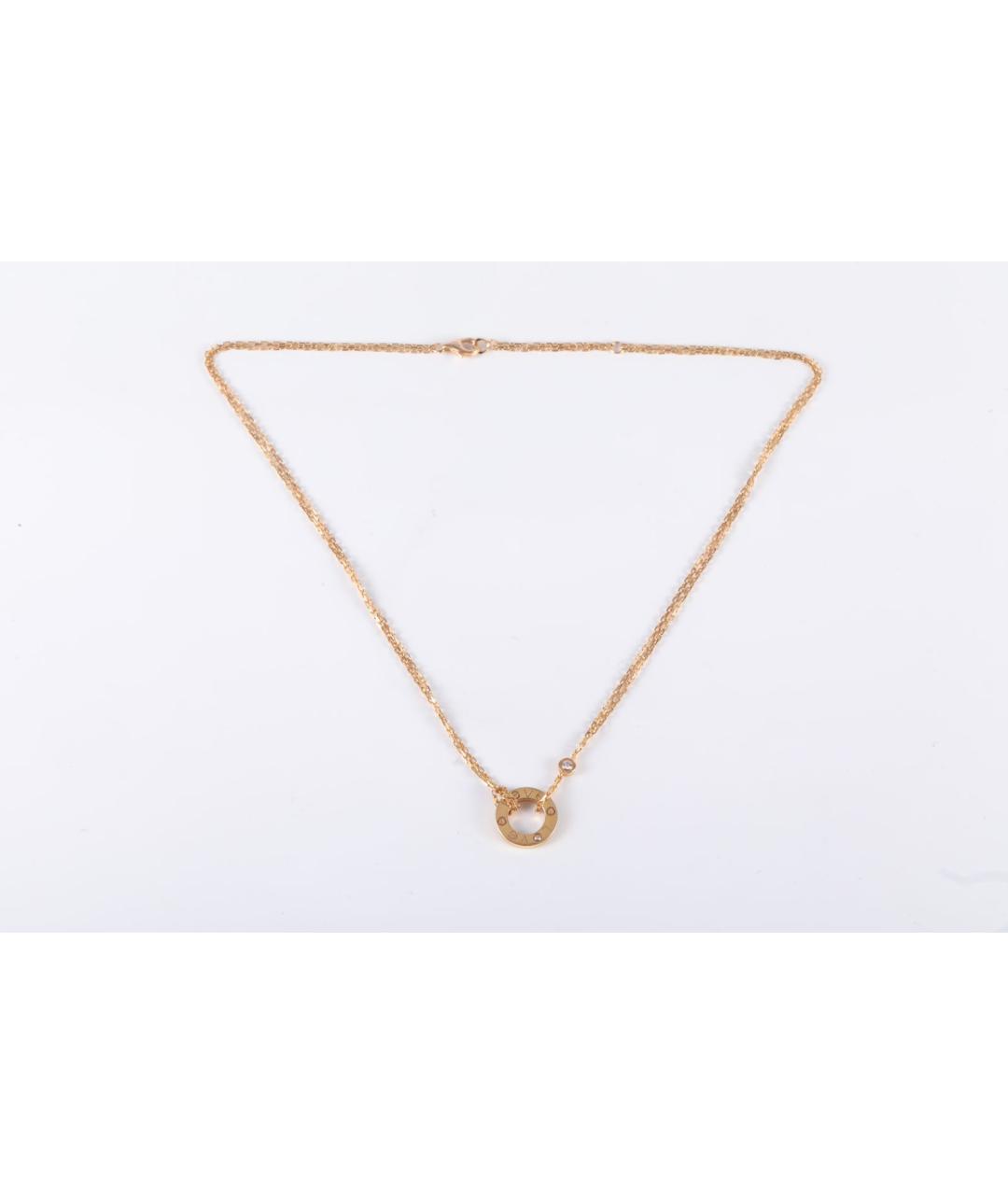 CARTIER Золотое колье из розового золота, фото 6