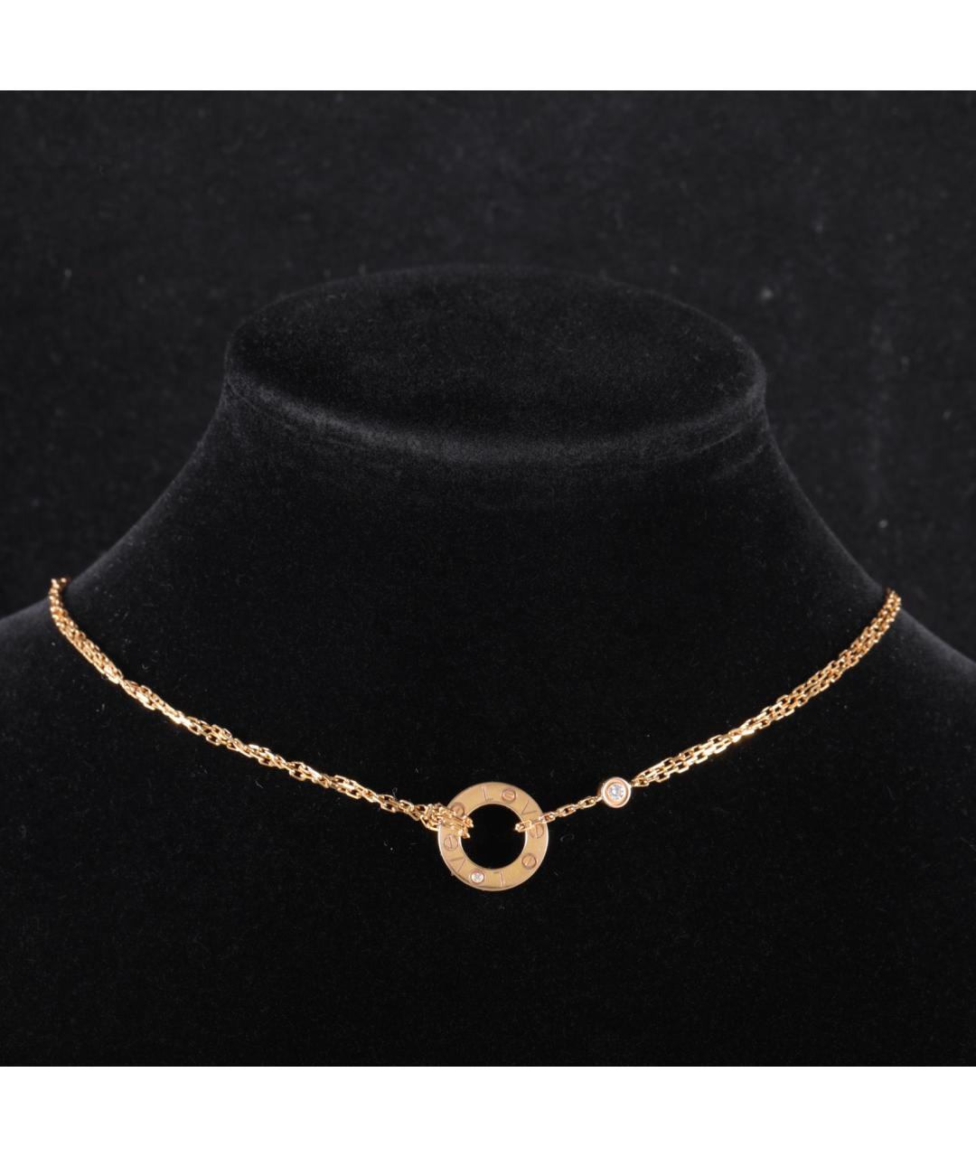 CARTIER Золотое колье из розового золота, фото 7