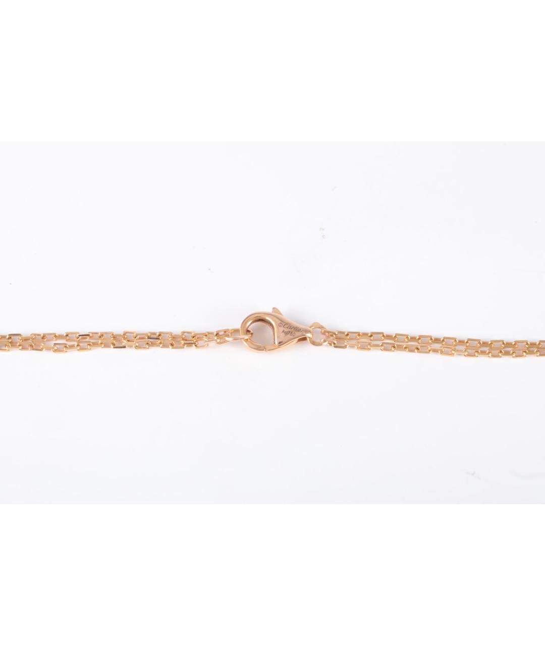 CARTIER Золотое колье из розового золота, фото 5