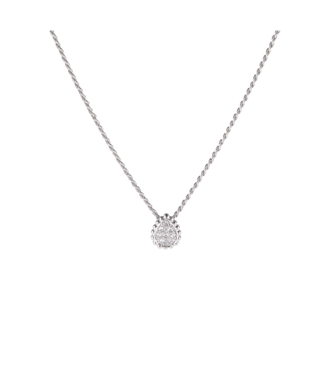 BOUCHERON Серебряное колье из белого золота, фото 1