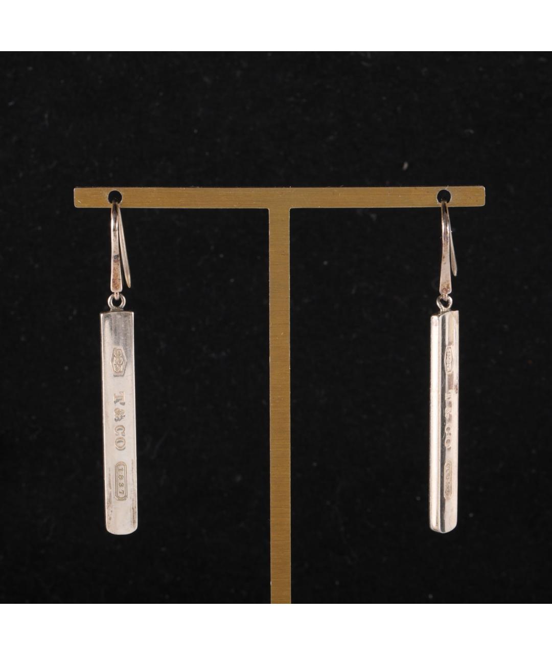 TIFFANY&CO Серебряные серебряные серьги, фото 6