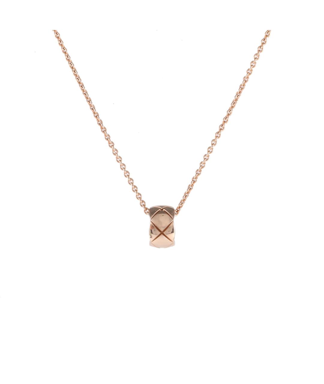 CHANEL Золотая подвеска из розового золота, фото 1