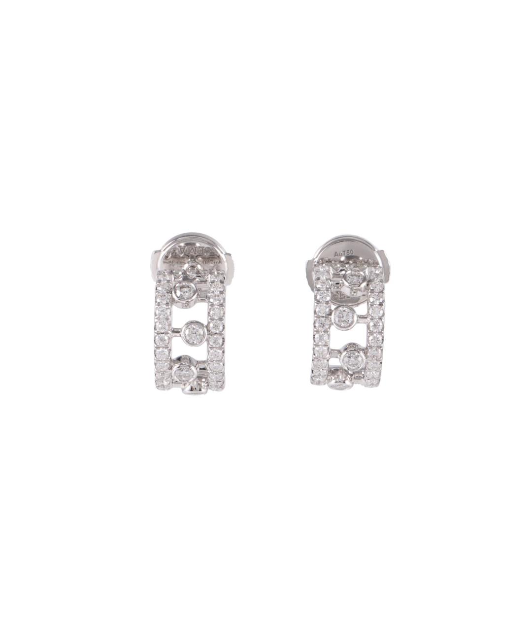 DE BEERS Серьги из белого золота, фото 1