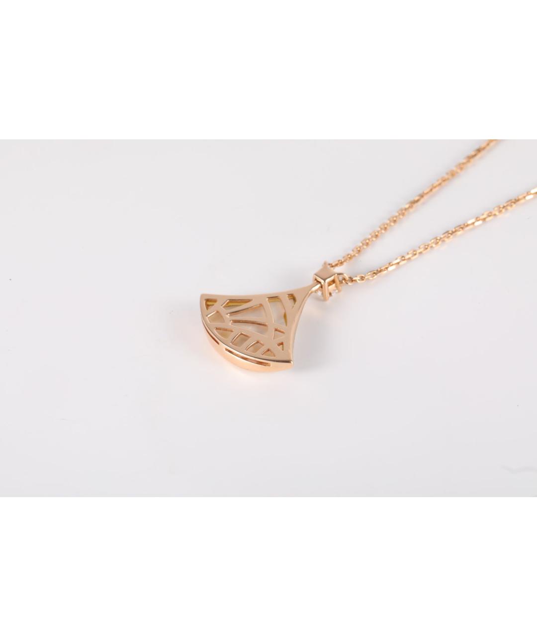 BVLGARI Золотое колье из розового золота, фото 3