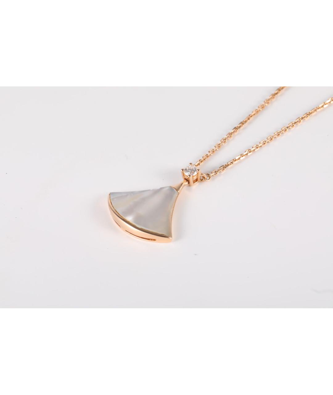 BVLGARI Золотое колье из розового золота, фото 2