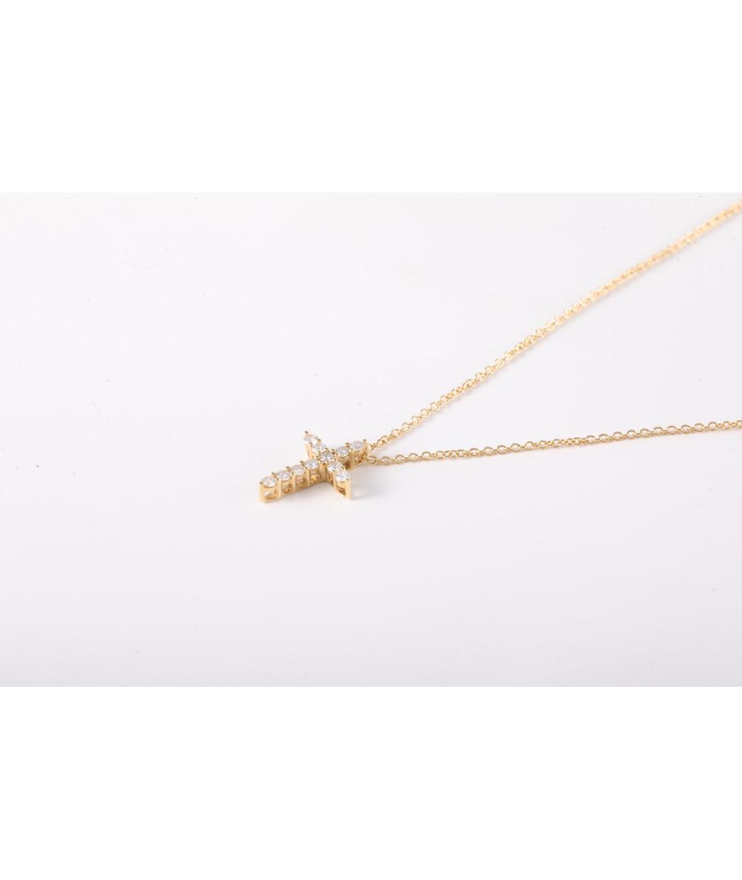 TIFFANY&CO Золотая подвеска из желтого золота, фото 2