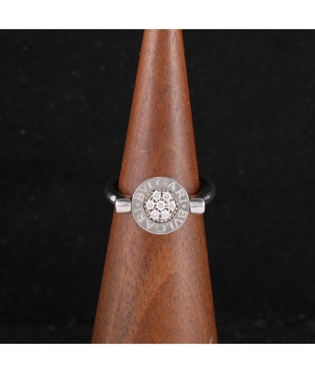 BVLGARI Серебряное кольцо из белого золота, фото 7