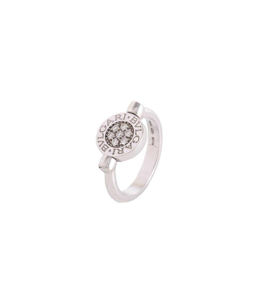 BVLGARI Серебряное кольцо из белого золота, фото 1