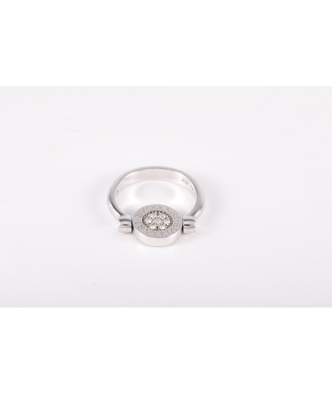 BVLGARI Серебряное кольцо из белого золота, фото 4