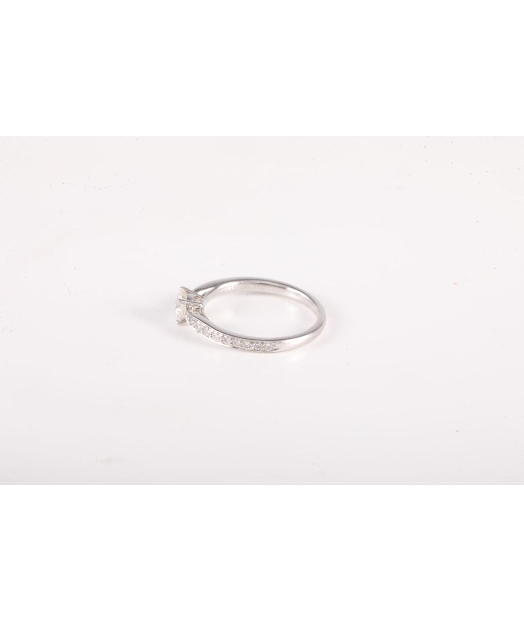 TIFFANY&CO Серебряное платиновое кольцо, фото 5