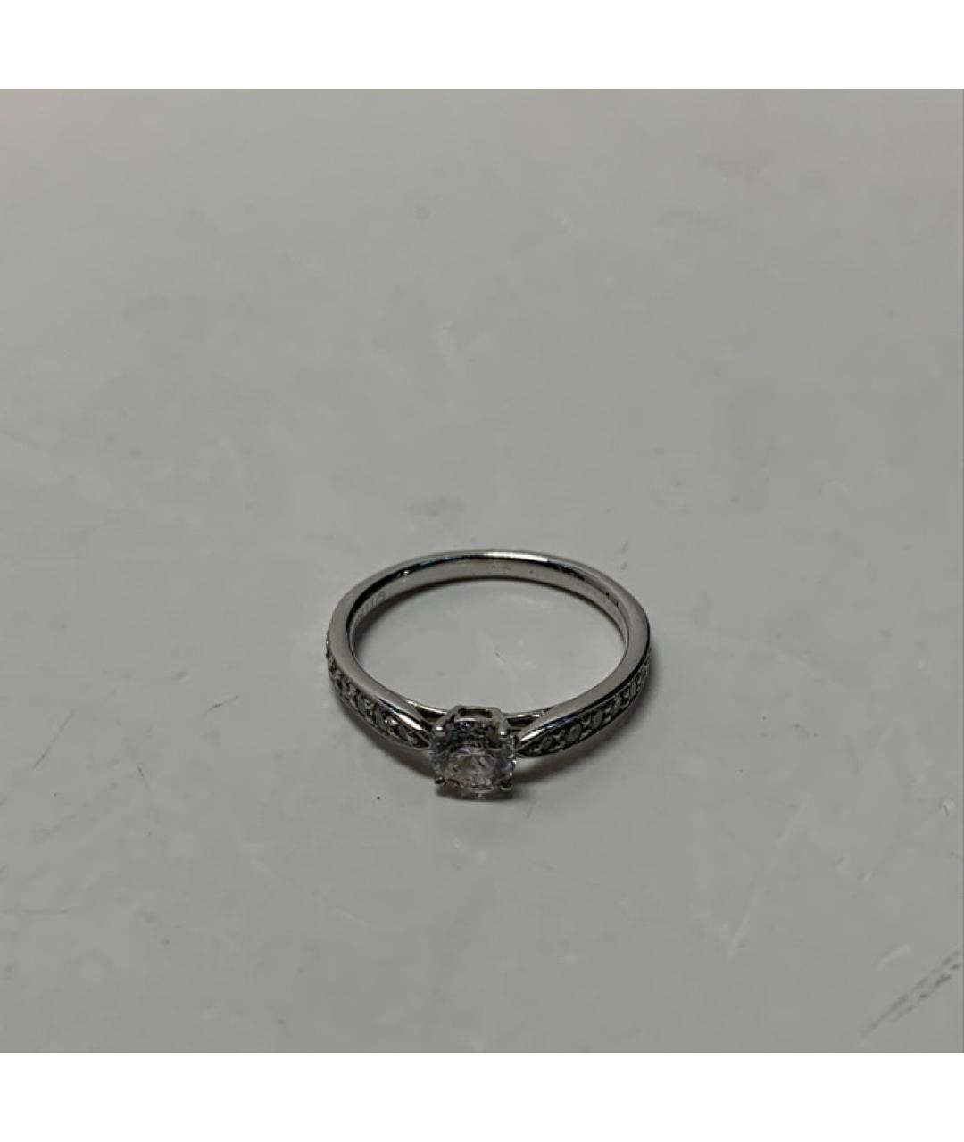 TIFFANY&CO Серебряное платиновое кольцо, фото 9
