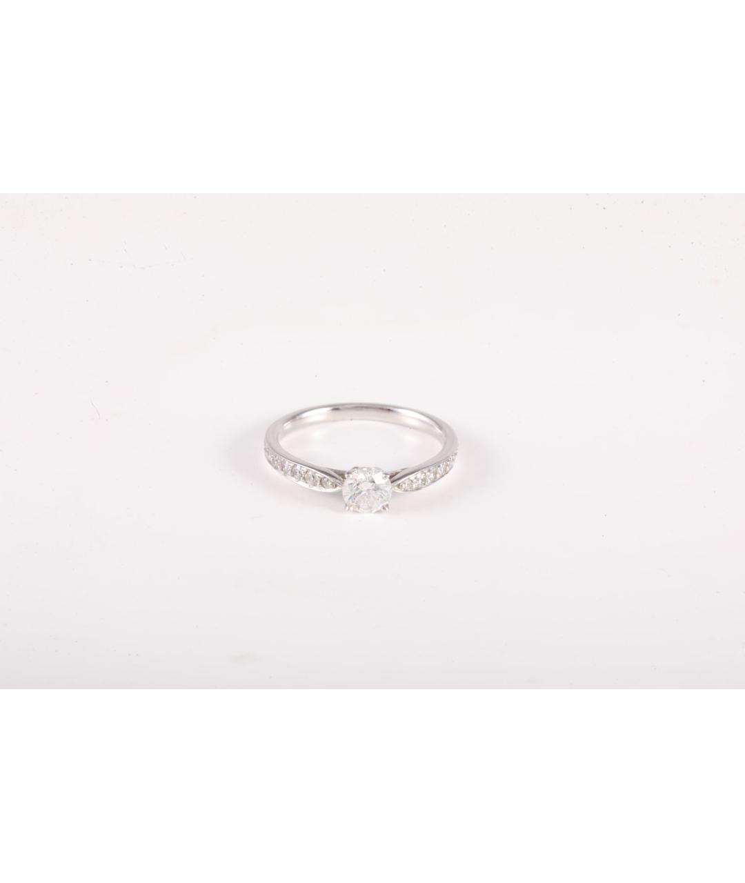 TIFFANY&CO Серебряное платиновое кольцо, фото 4