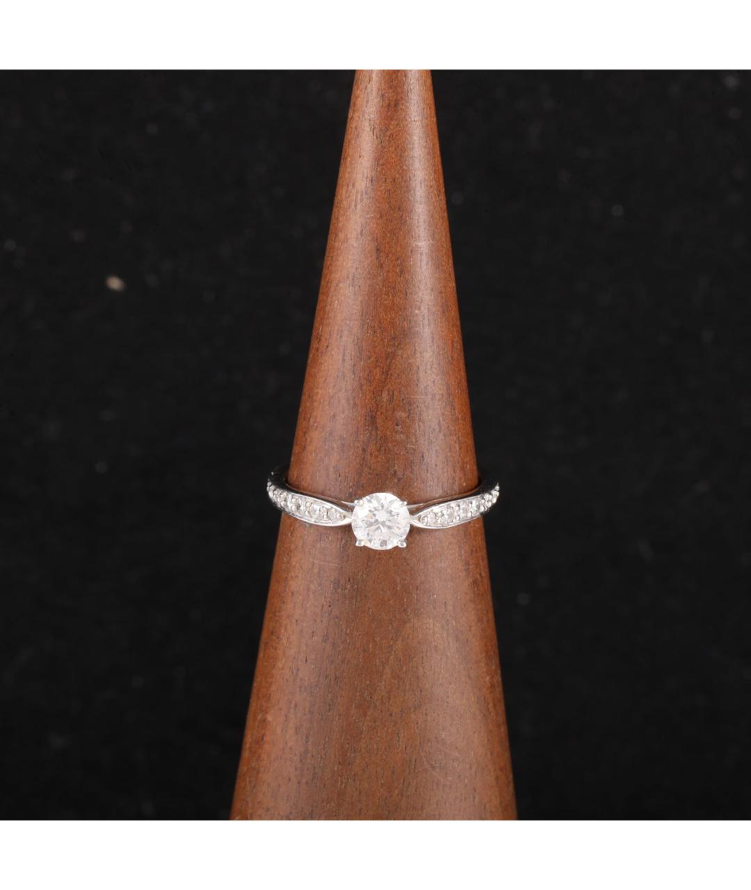 TIFFANY&CO Серебряное платиновое кольцо, фото 7