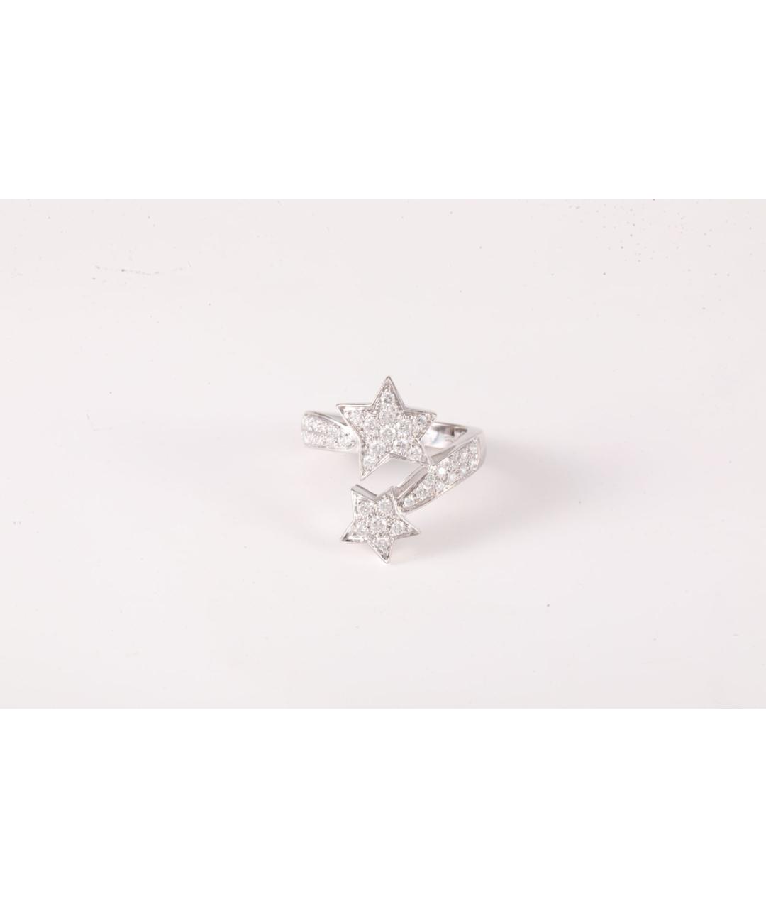 CHANEL Серебряное кольцо из белого золота, фото 4
