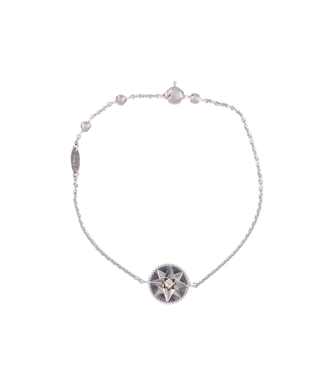 CHRISTIAN DIOR Серебрянный браслет из белого золота, фото 1