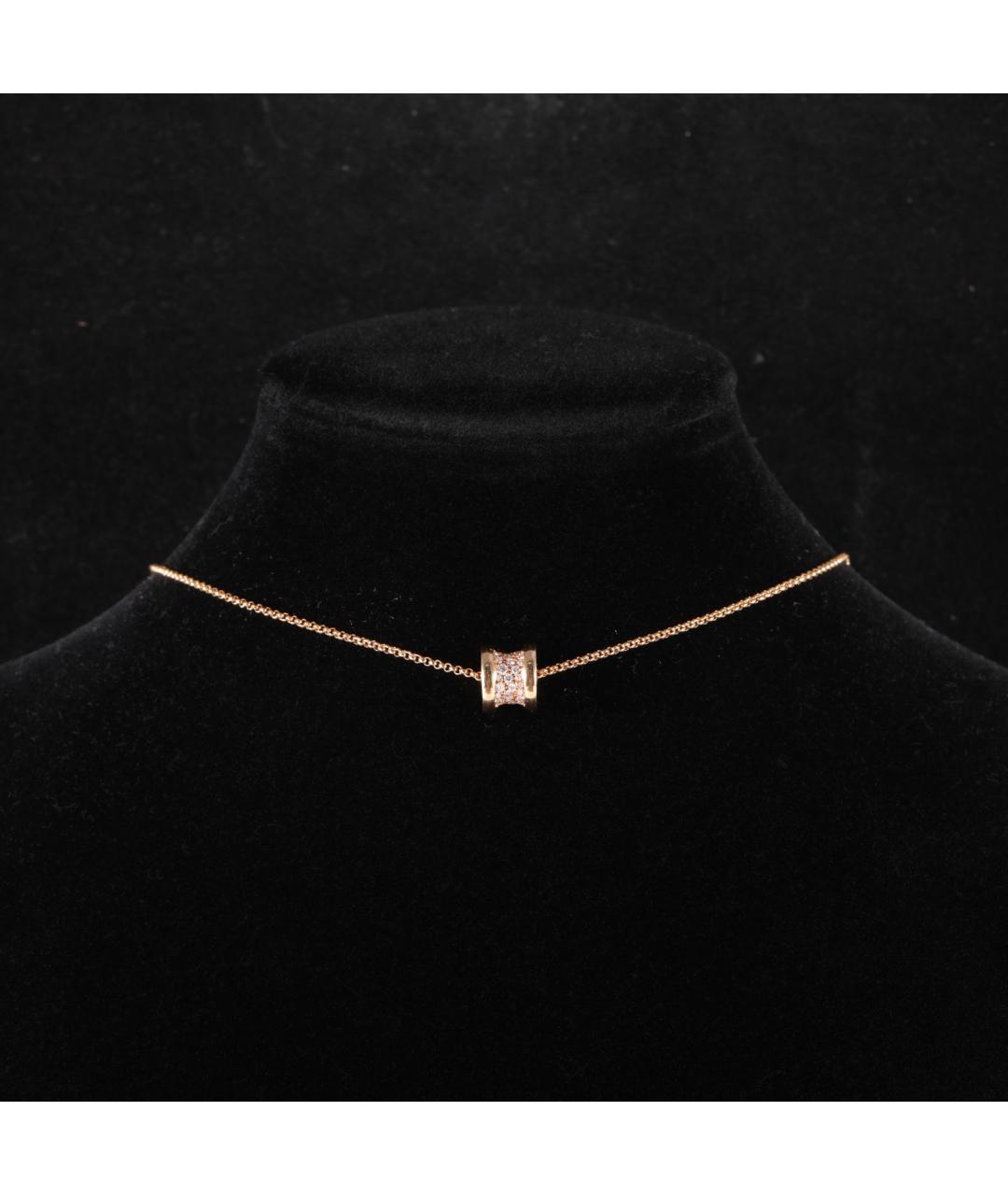 BVLGARI Золотая подвеска из розового золота, фото 7