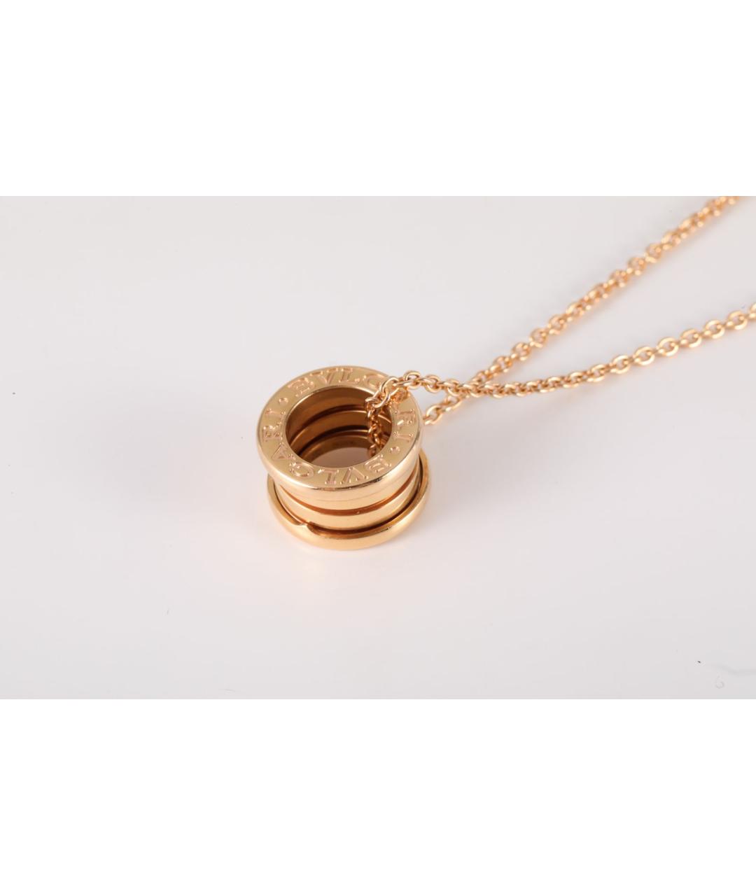 BVLGARI Золотое колье из розового золота, фото 3