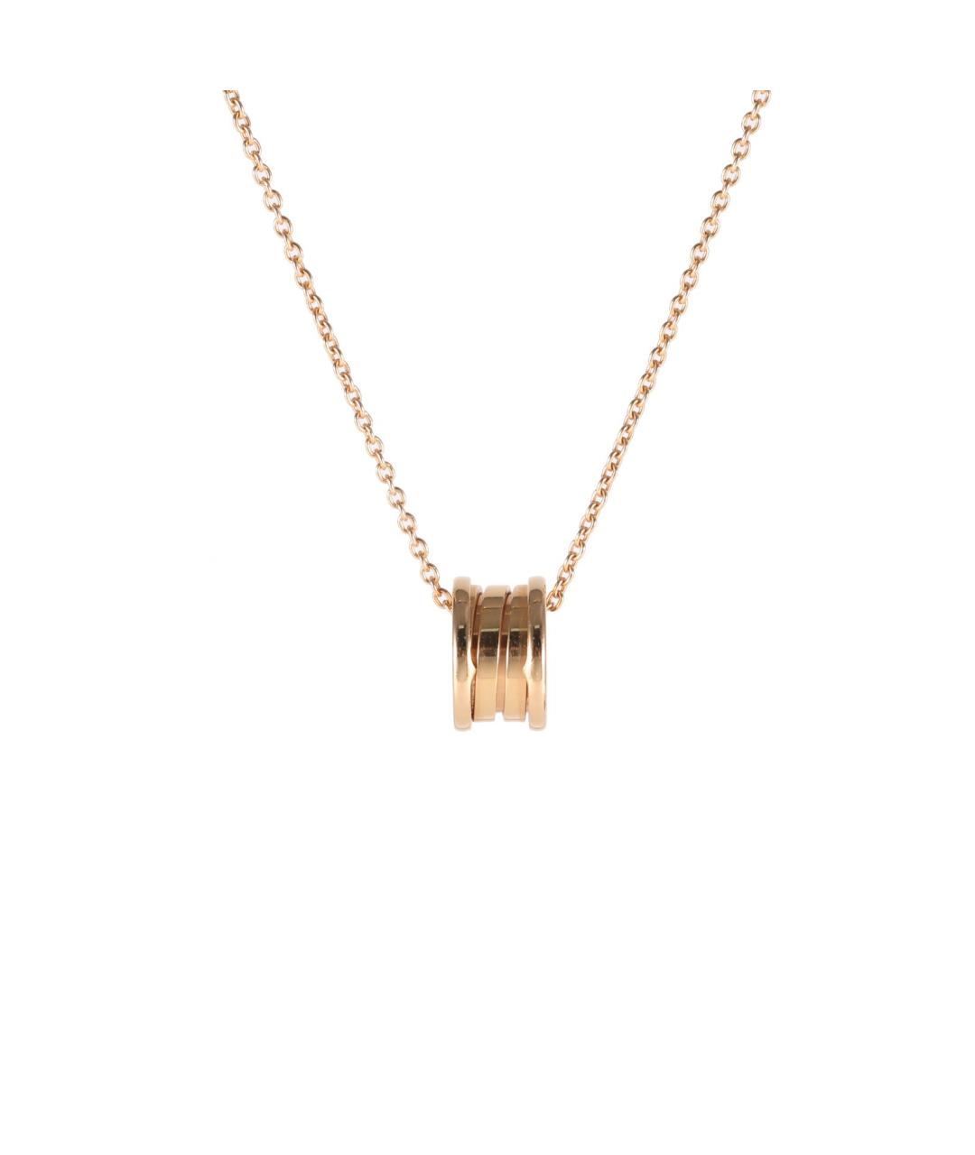 BVLGARI Золотое колье из розового золота, фото 1