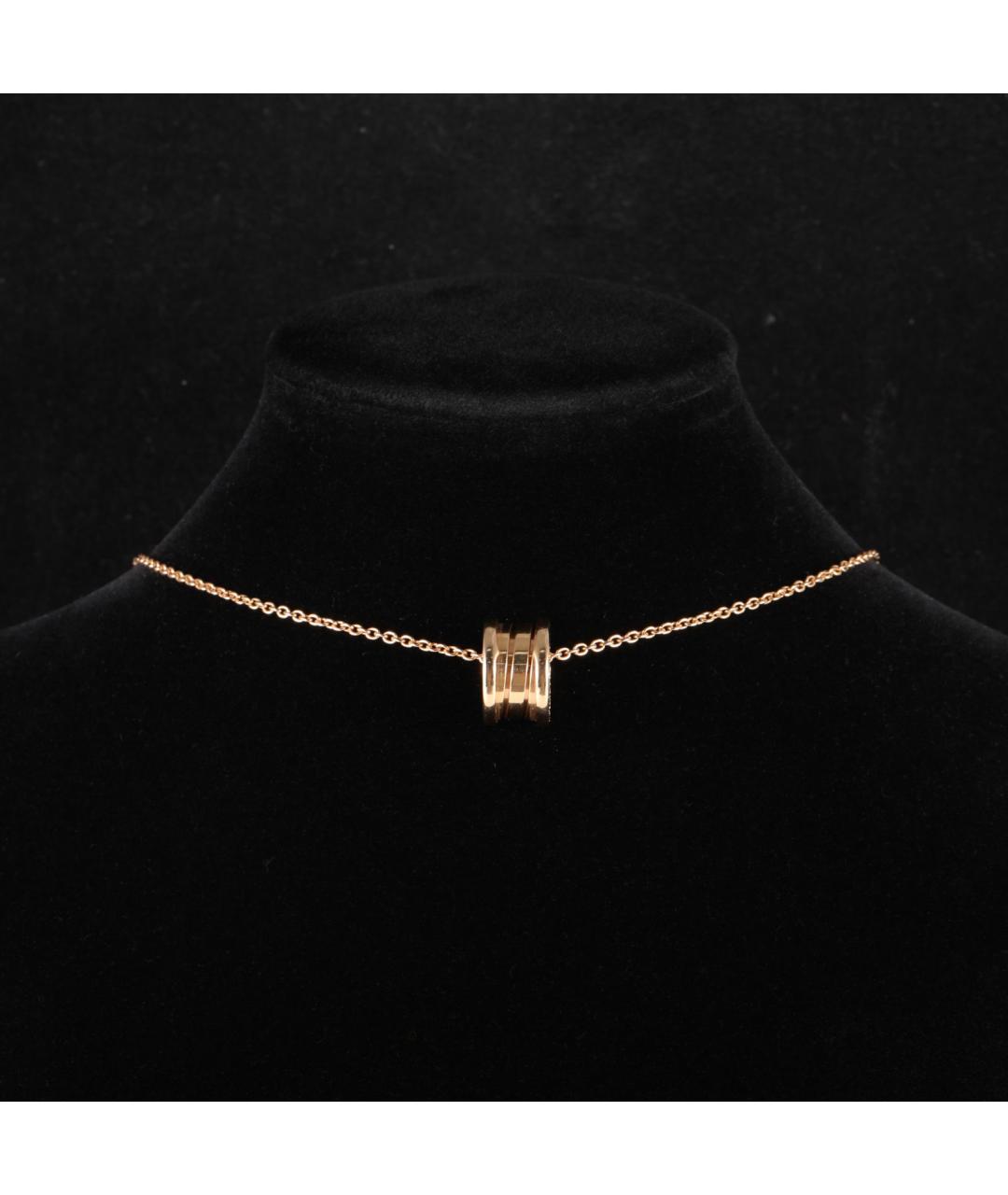 BVLGARI Золотое колье из розового золота, фото 7
