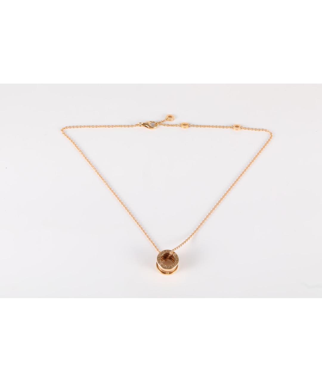 BVLGARI Золотое колье из розового золота, фото 6