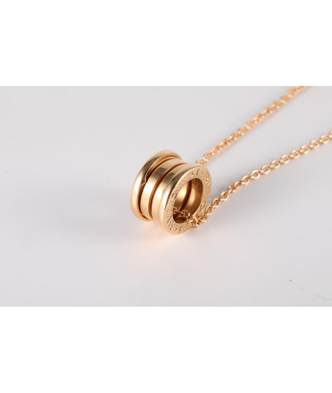 BVLGARI Золотое колье из розового золота, фото 2