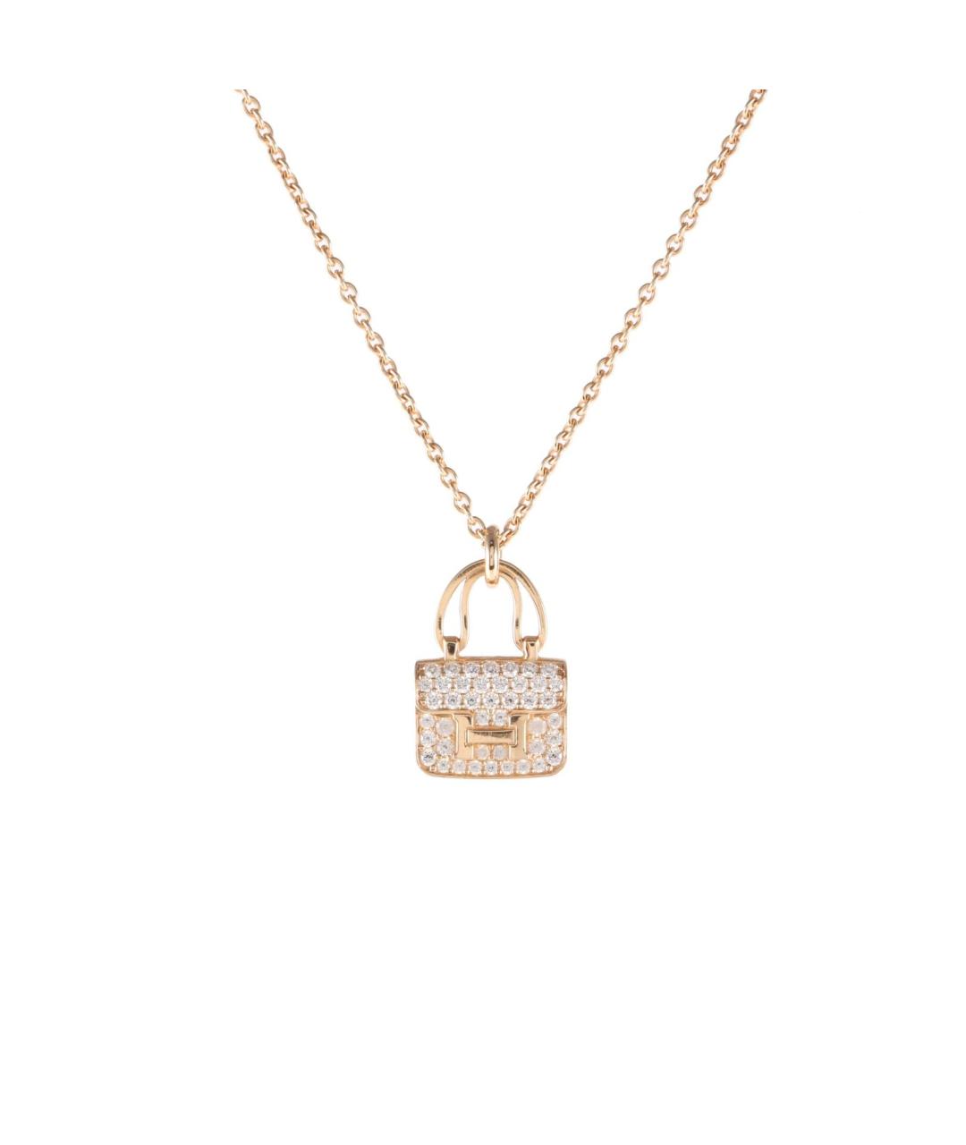 HERMES Подвеска из розового золота, фото 1