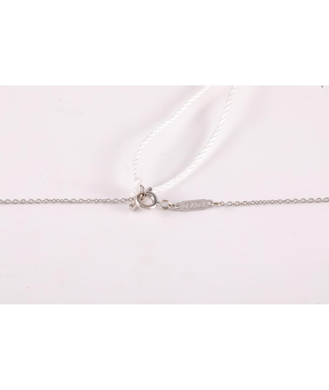 TIFFANY&CO Серебряное колье из белого золота, фото 5
