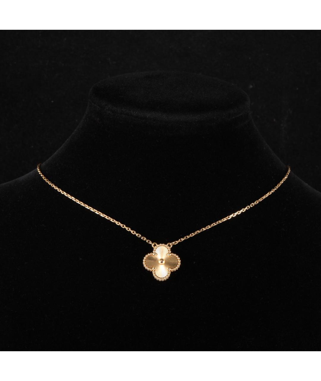 VAN CLEEF & ARPELS Золотое колье из желтого золота, фото 7