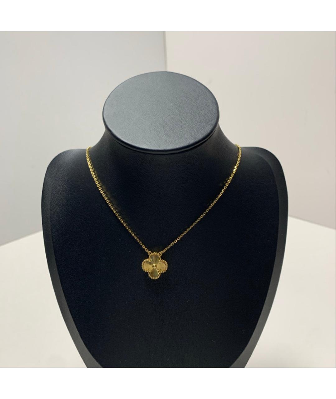 VAN CLEEF & ARPELS Золотое колье из желтого золота, фото 8