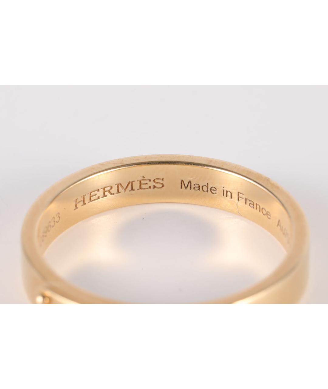 HERMES Золотое кольцо из желтого золота, фото 6