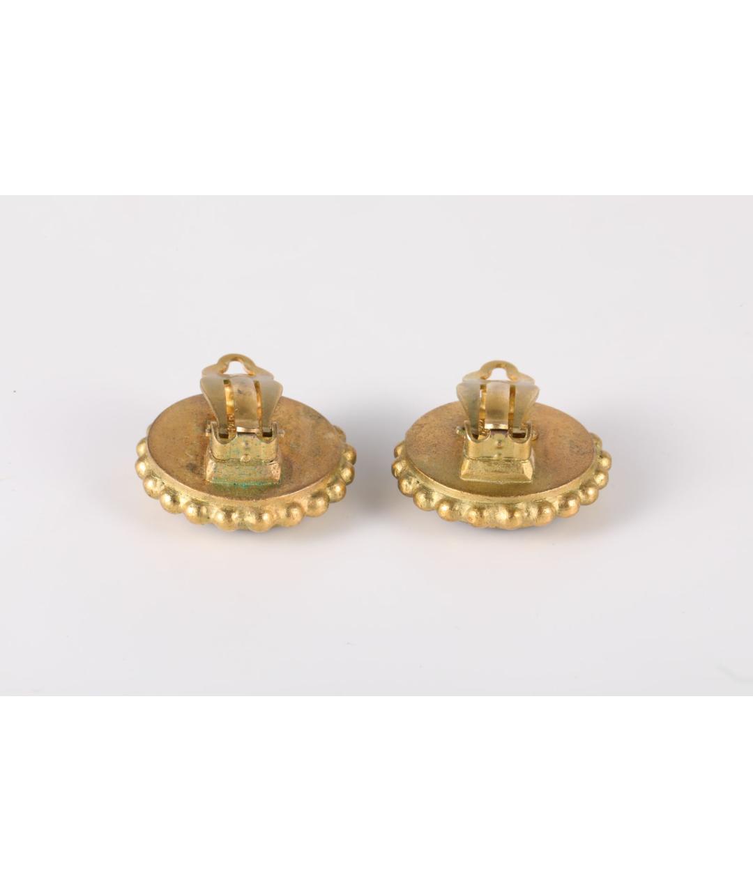 CHANEL Черные серьги, фото 4