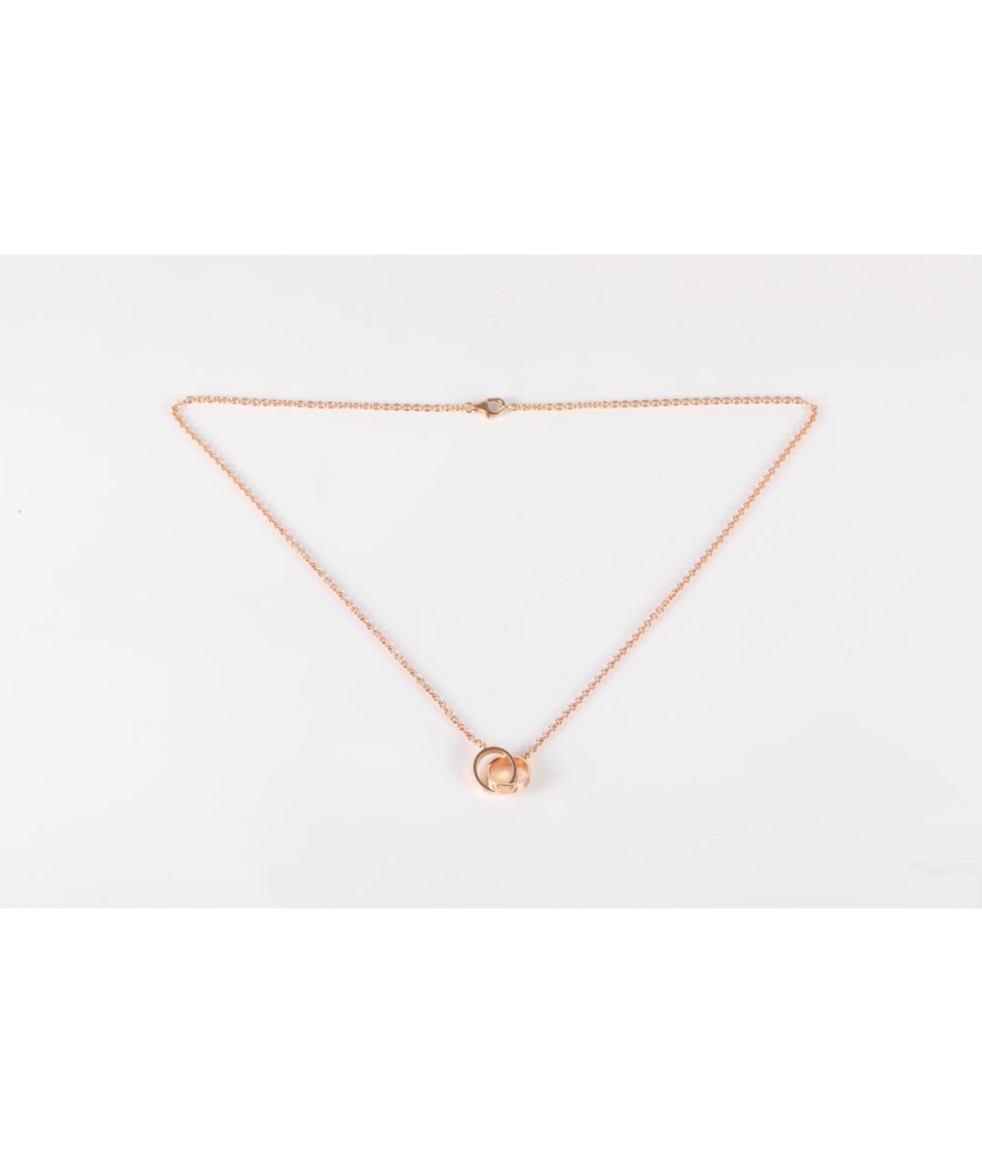 CARTIER Золотое колье из розового золота, фото 6