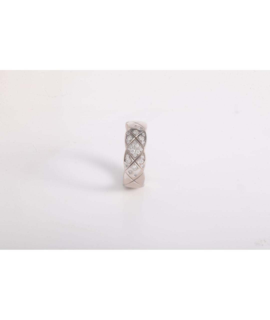 CHANEL Серебряное кольцо из белого золота, фото 2