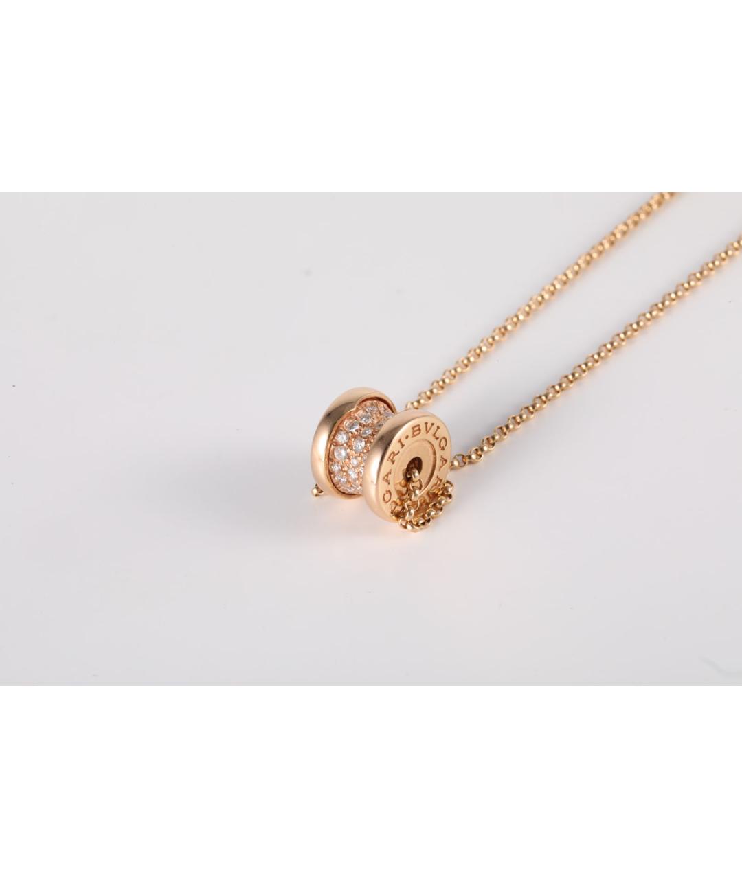 BVLGARI Золотое колье из розового золота, фото 2