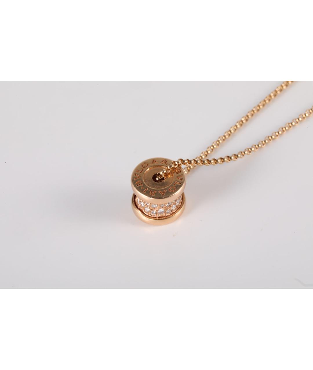 BVLGARI Золотое колье из розового золота, фото 3
